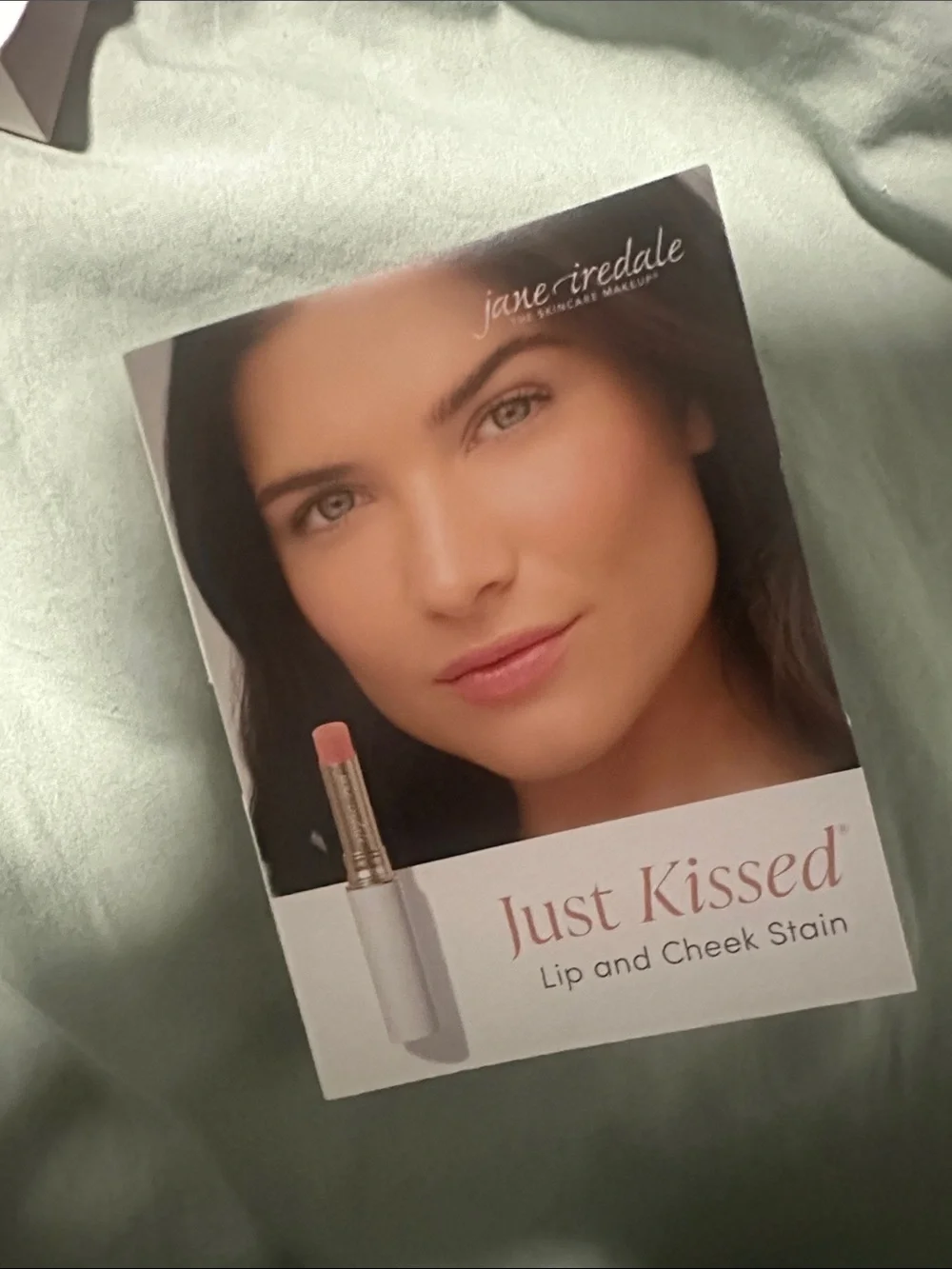 4/$15 Jane iredale Just Kissed Lip and Cheek Stain - forever pink